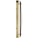 Tauri LED 5.25 inch Lacquered Brass Wall Sconce Wall Light