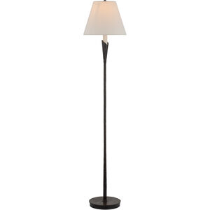 Chapman & Myers Aiden 52 inch 15.00 watt Aged Iron Accent Floor Lamp Portable Light