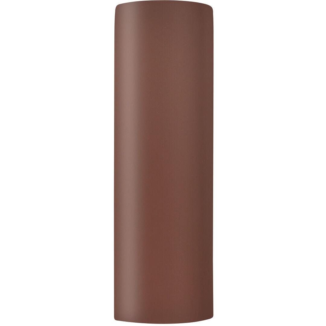 Ambiance LED 17 inch Canyon Clay Outdoor Wall Sconce in 1000 Lm LED