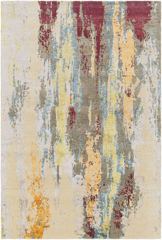 Arte 36 X 24 inch Charcoal Rug in 2 x 3, Rectangle