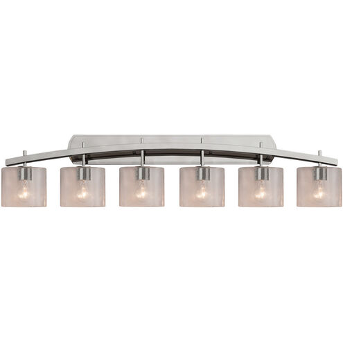 Fusion 55.5 inch Brushed Nickel Bath Bar Wall Light