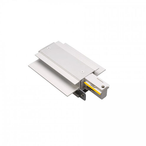 Recessed Live End Connector 1 Light 120 White Track Accessory Ceiling Light