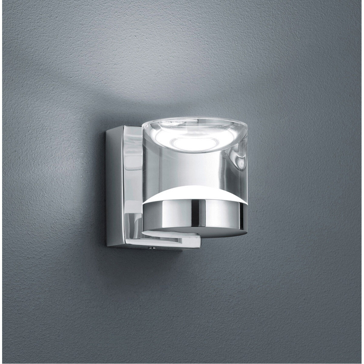 H2O 1 Light 7 inch Chrome Bath Vanity Wall Light