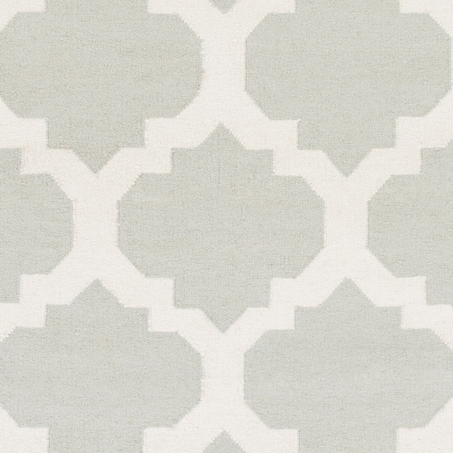 York Medium Gray/Cream/Light Gray/Ivory Handmade Rug