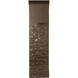 Element 2 Light 30.5 inch Coastal Dark Smoke Outdoor Sconce, Large