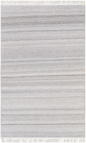 Lily 90 X 60 inch Light Grey Rug, Rectangle