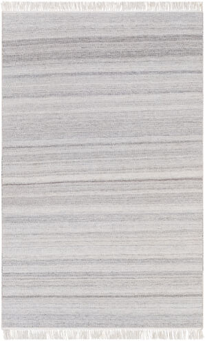 Lily 36 X 24 inch Light Grey Rug, Rectangle