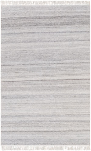 Lily 120 X 96 inch Light Grey Rug, Rectangle