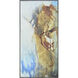 Crestone Gold and Rust with Dark Brown Canvas Art