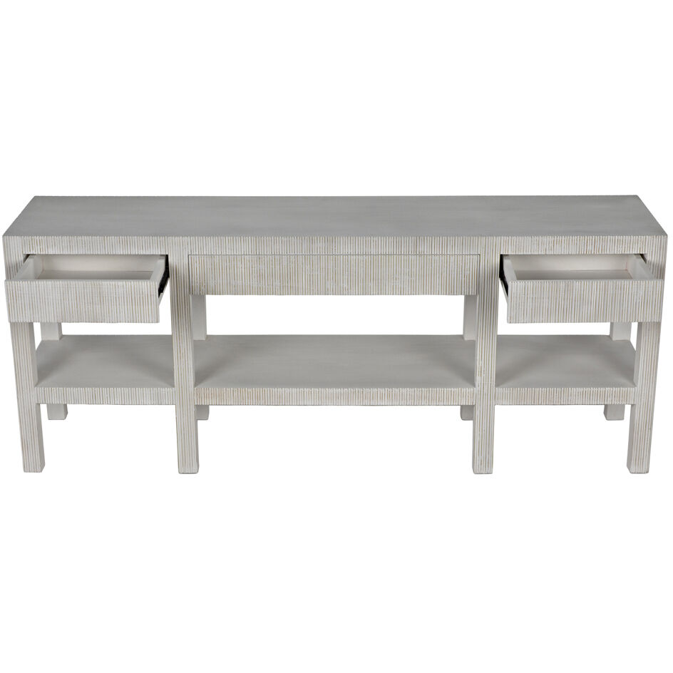 Conrad 81 X 20 inch White Wash Console