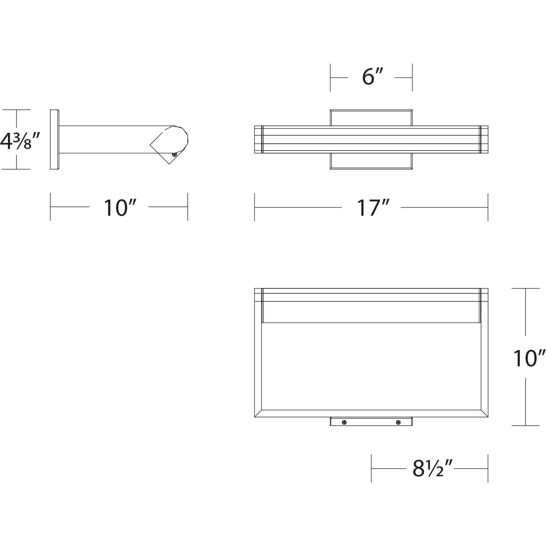 Kent 12 watt 17 inch Brushed Nickel Picture Light Wall Light, dweLED
