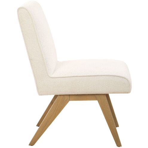 Blakely Snow an Oak Armless Dining Chair