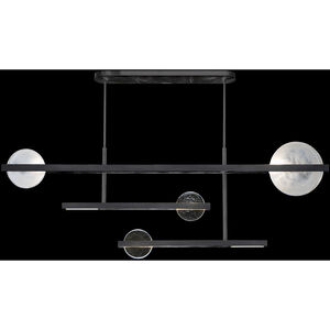 Selene 8 Light 66.5 inch Black Pendant Ceiling Light