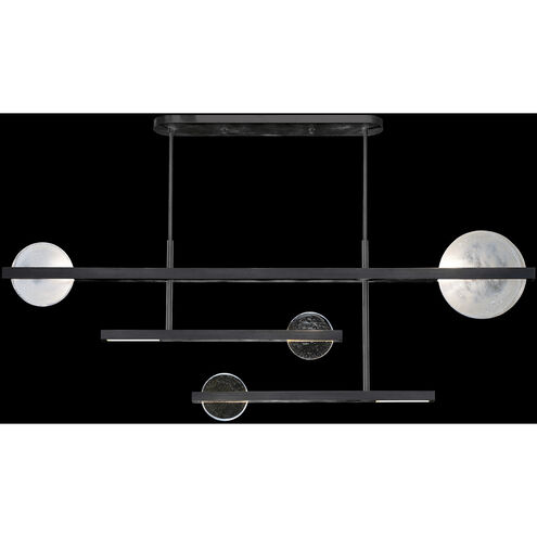 Selene 8 Light 66.5 inch Black Pendant Ceiling Light