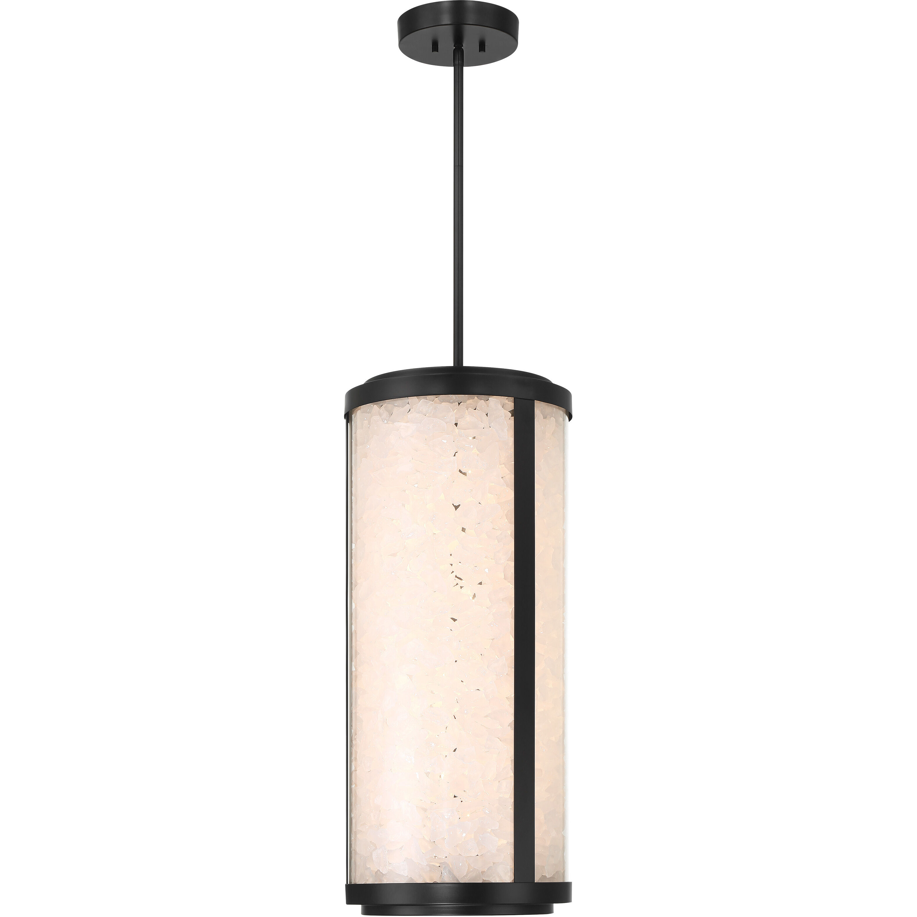Great Outdoors Salt Creek LED 13 inch Coal Outdoor Pendant