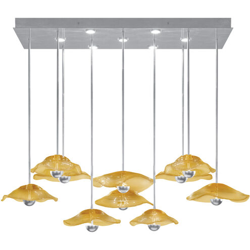 Embark 17 Light 61.75 inch Silver Pendant Ceiling Light