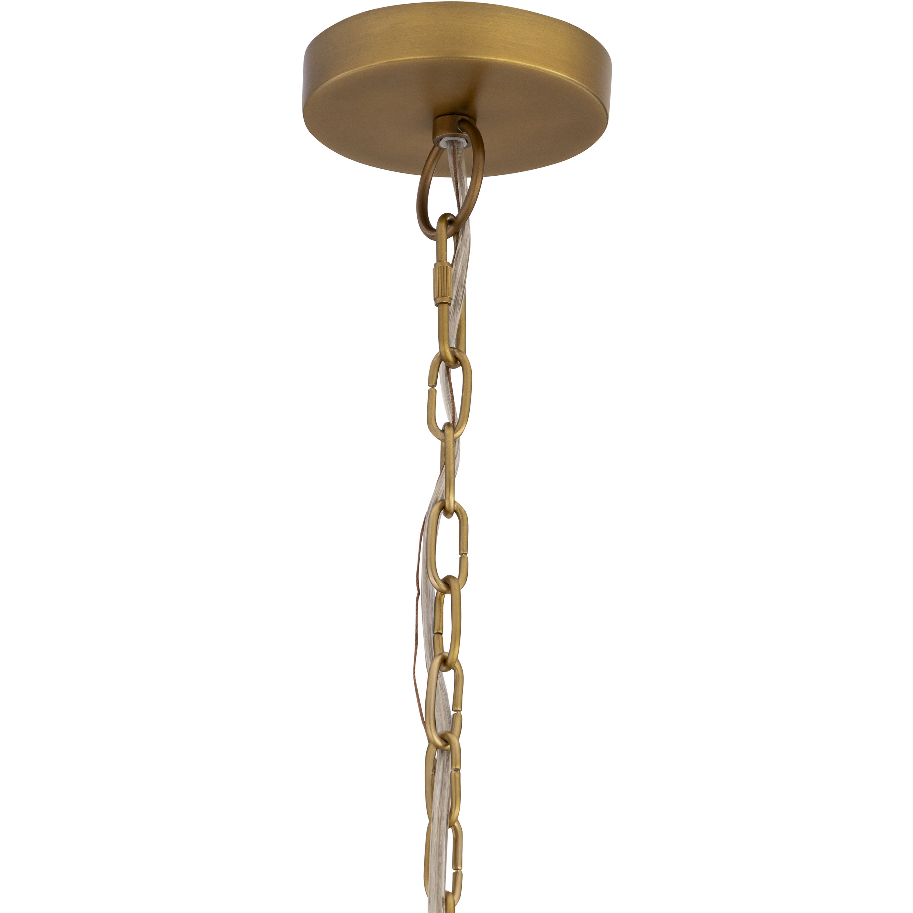 Velune 3 Light 36 inch Legacy Brass Pendant Ceiling Light