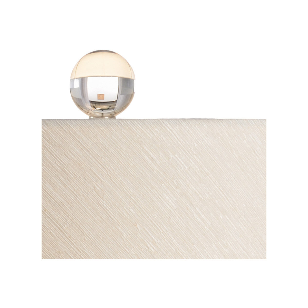 Vietri 27 inch 100 watt Hand Sculpted/Aged Cream Glaze Table Lamp Portable Light