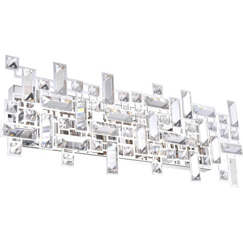 Arley 6 Light 24 inch Chrome Vanity Light Wall Light