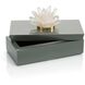 Leah Grey Decorative Box