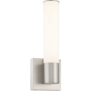 Vantage LED Brushed Nickel Wall Sconce Wall Light, Round