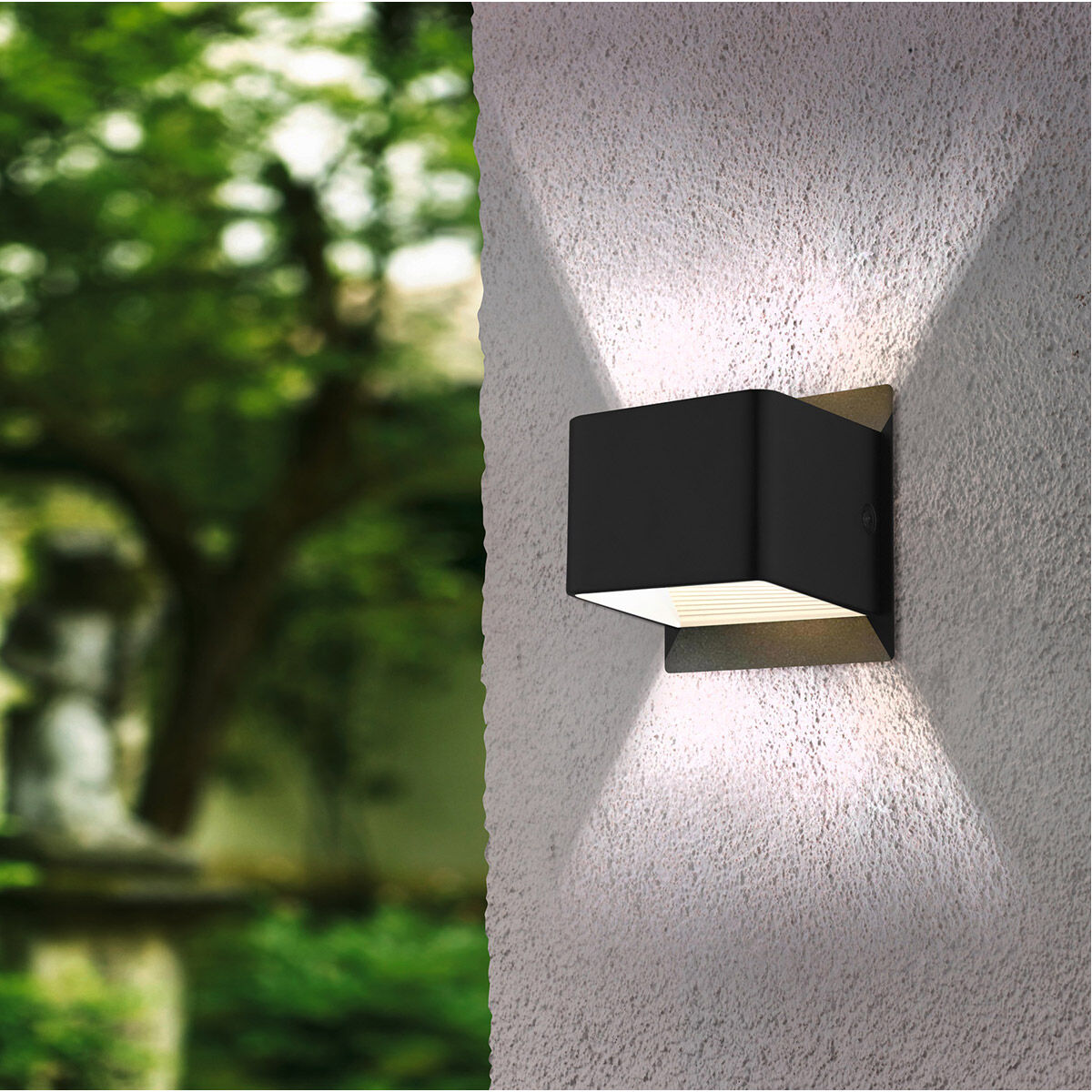 Sania 3 LED 5 inch Black Wall Light