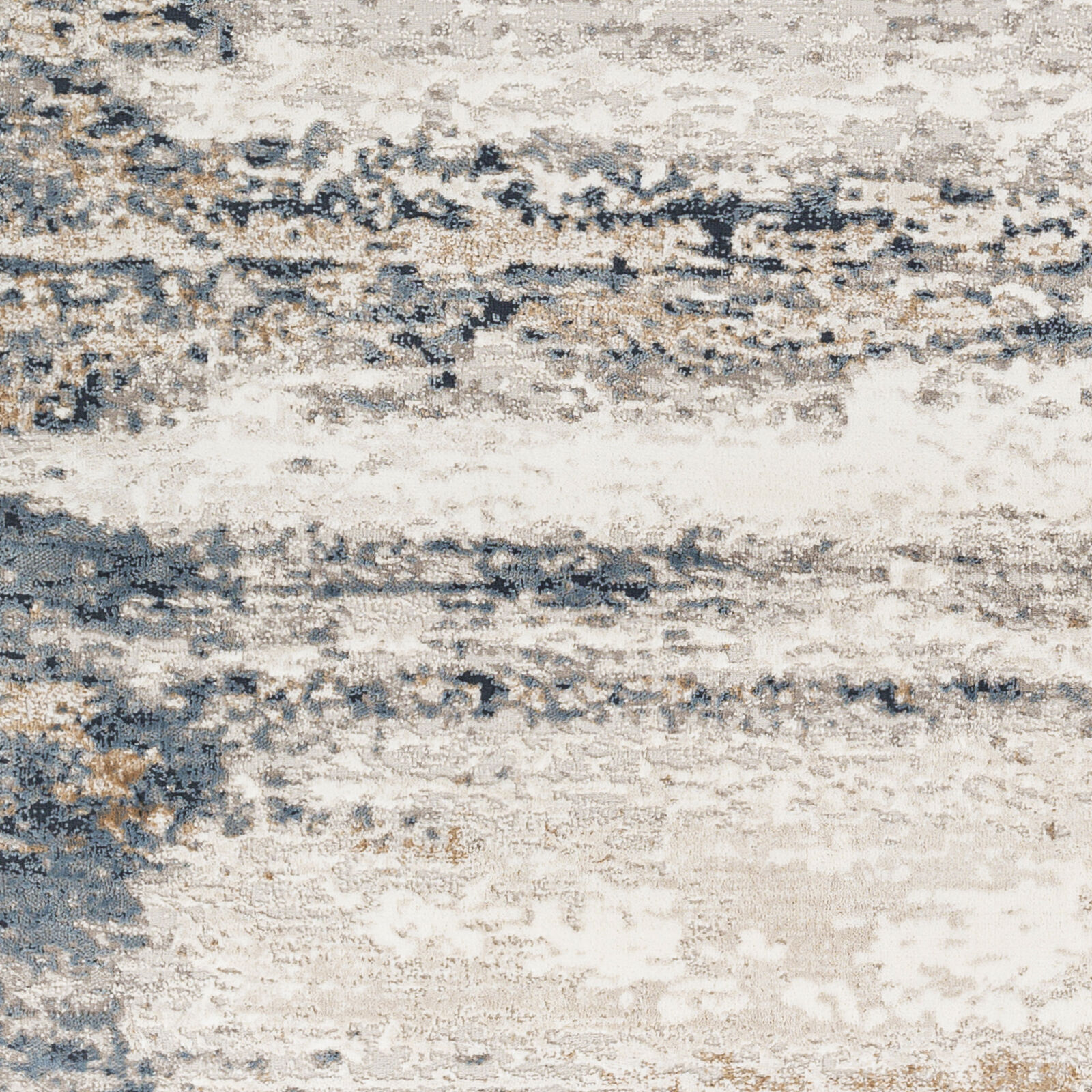 Allegro 84 X 63 inch Light Grey Rug, Rectangle