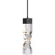 Mamadim 1 Light 5.13 inch Satin Brushed Black Mini Pendant Ceiling Light