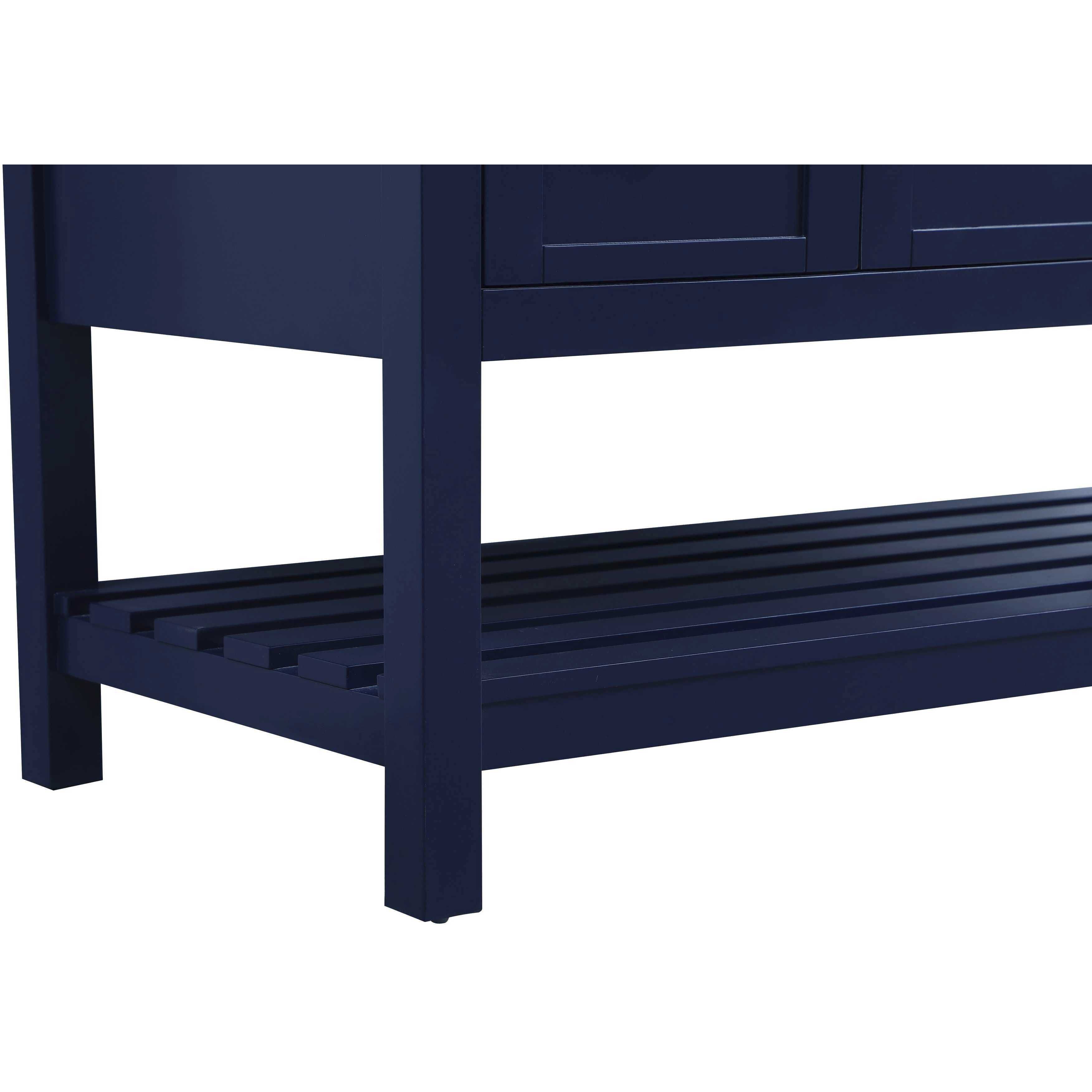 Theo 54 X 34 inch Blue Bathroom Vanity Cabinet