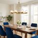 Darien 8 Light 42 inch Warm Brass Chandelier Ceiling Light