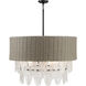 Breakers Isle 9 Light 32.63 inch Coal Pendant Ceiling Light