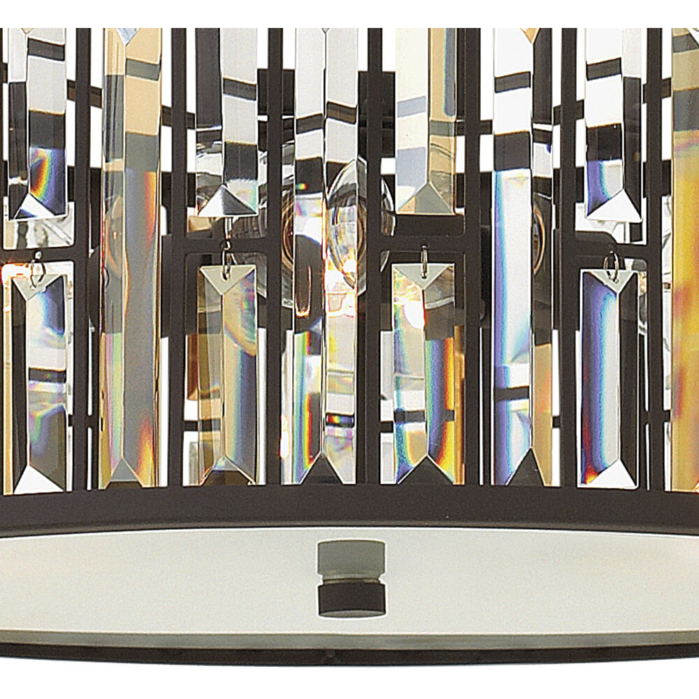 Gemma LED 21.25 inch Vintage Bronze Foyer Light Ceiling Light