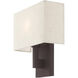 Hayworth 1 Light 11 inch Bronze ADA ADA Wall Sconce Wall Light