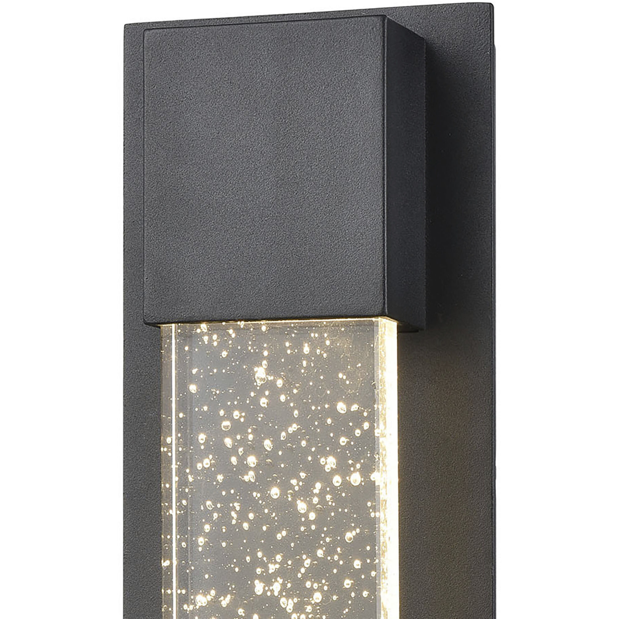 Emode LED 14 inch Matte Black Outdoor Wall Sconce