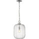 Cabot 1 Light 10 inch Polished Nickel Pendant Ceiling Light