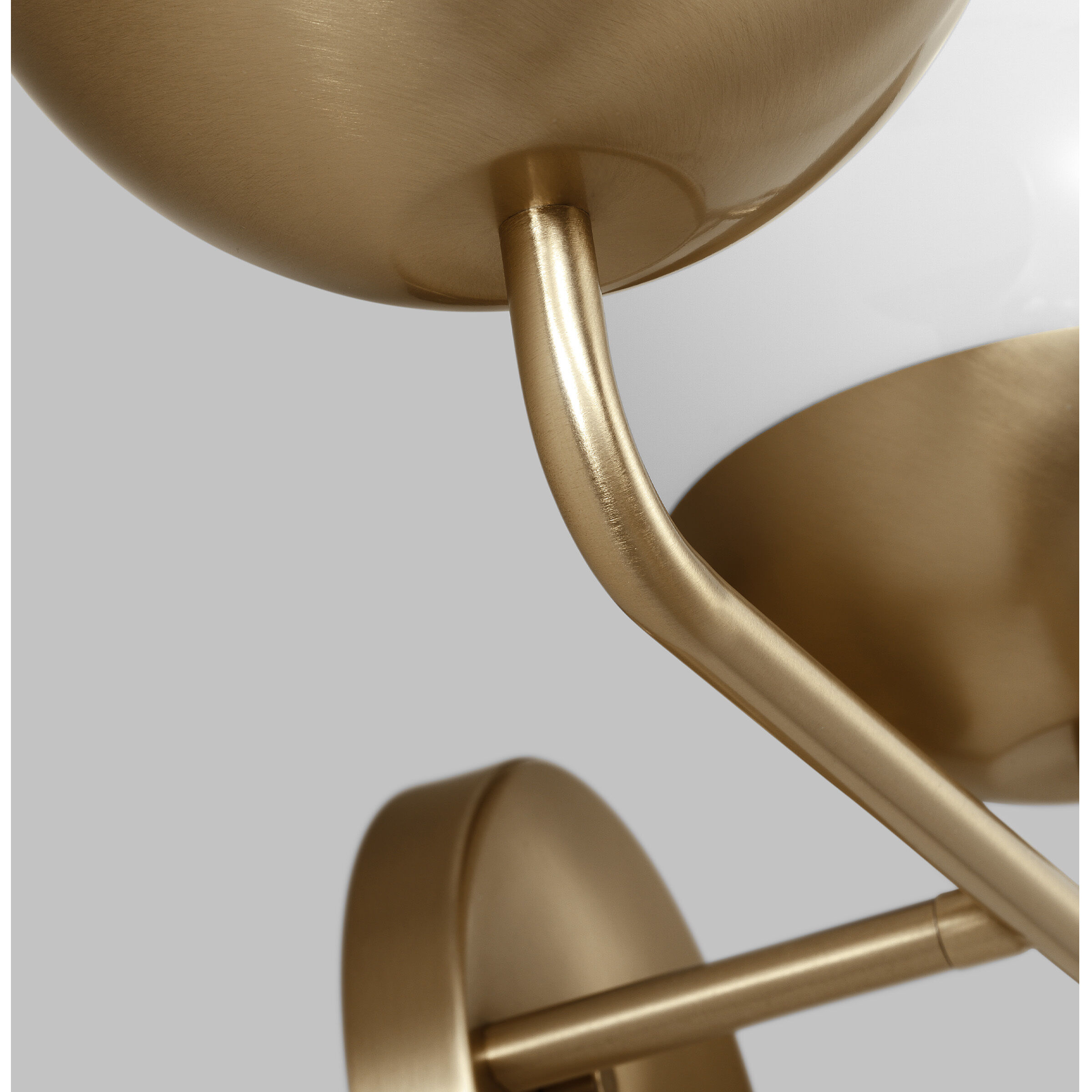 Alvin 3 Light 24.13 inch Satin Brass Bath Vanity Wall Light