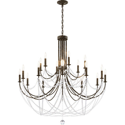 Verdana 18 Light 43 inch Heirloom Bronze Chandelier Ceiling Light