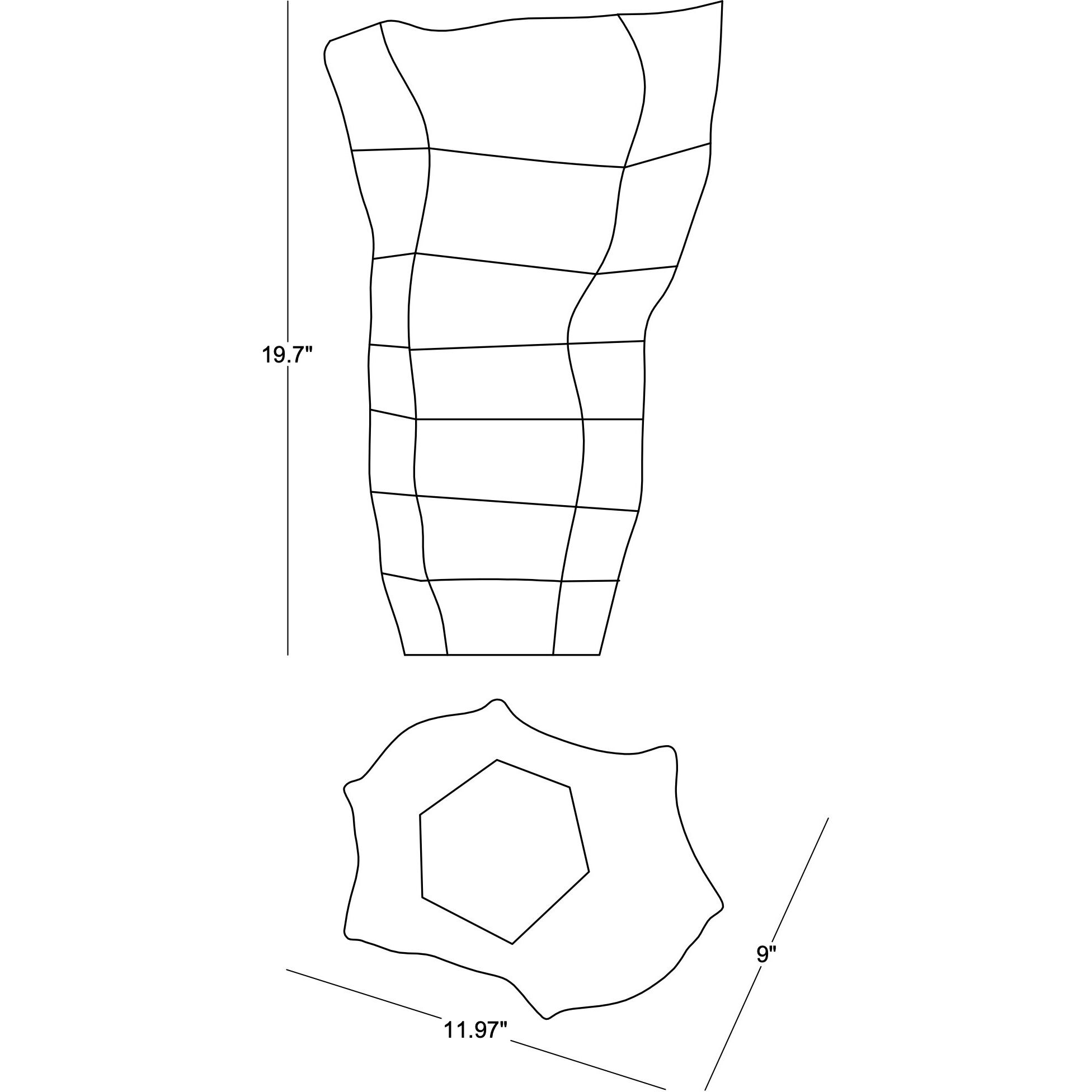 Shirley 19.25 inch Vase