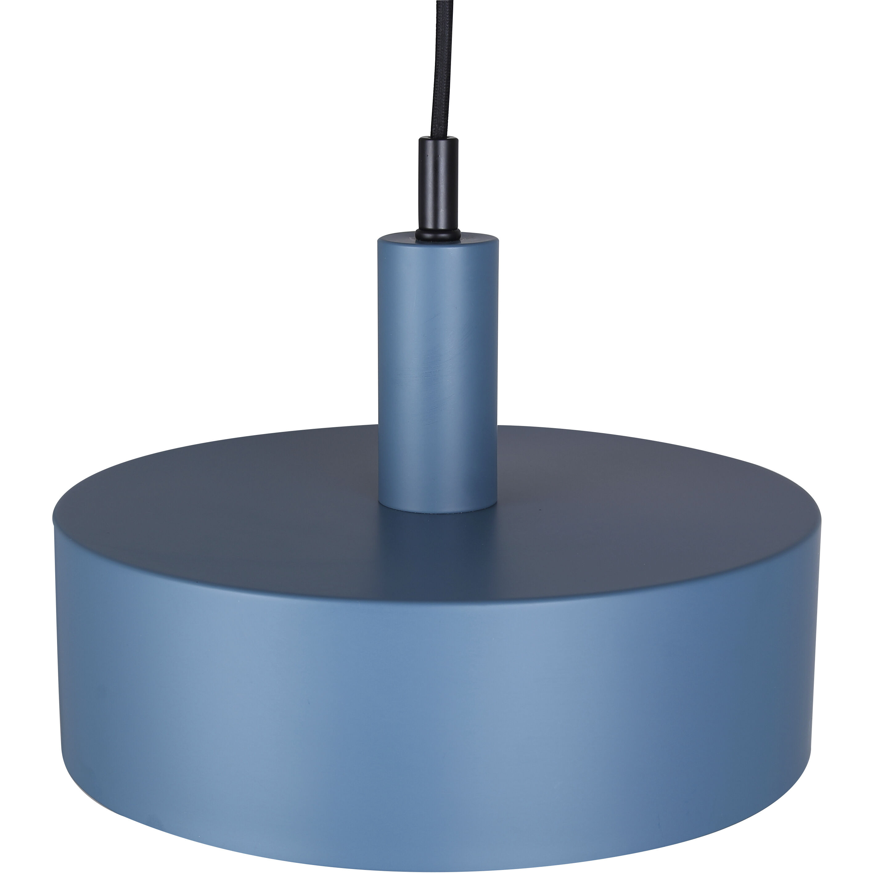 Daylon 1 Light 12.63 inch Matte Blue and Black Pendant Ceiling Light