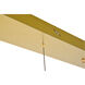 Polaris LED 36 inch Gold Pendant Ceiling Light