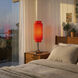 Lollipop 31 inch 14 watt Black Nickel Table Lamp Portable Light
