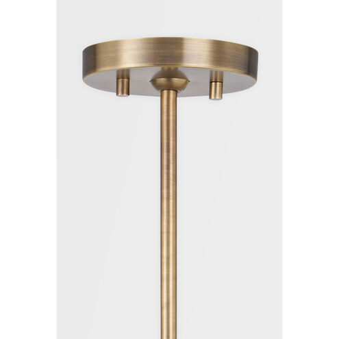 Lisbon 1 Light 21 inch Patina Brass Pendant Ceiling Light