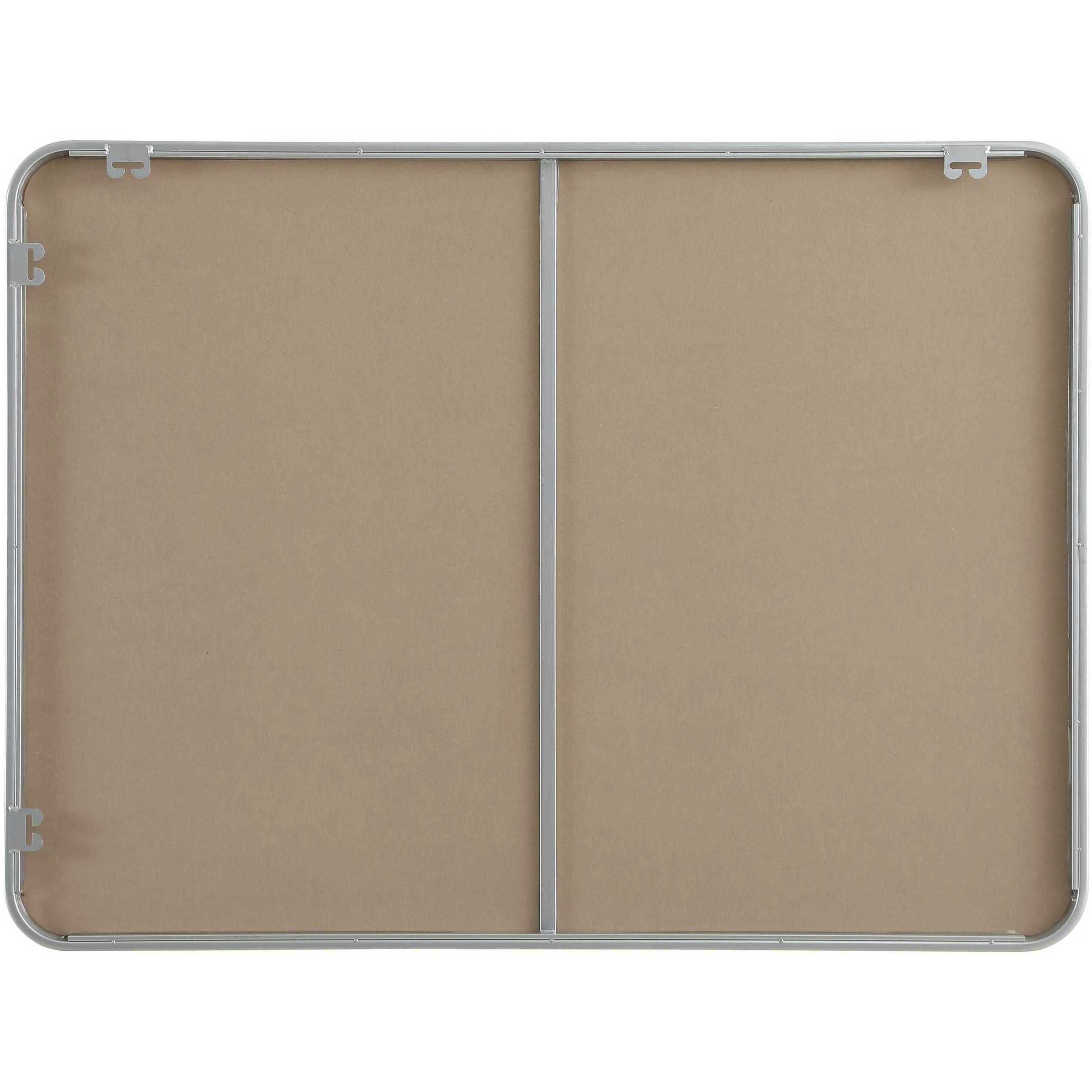 Remy 40 X 30 inch Silver Mirror