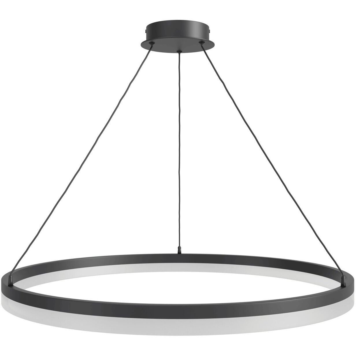 Circa LED 39 inch Black Pendant Ceiling Light