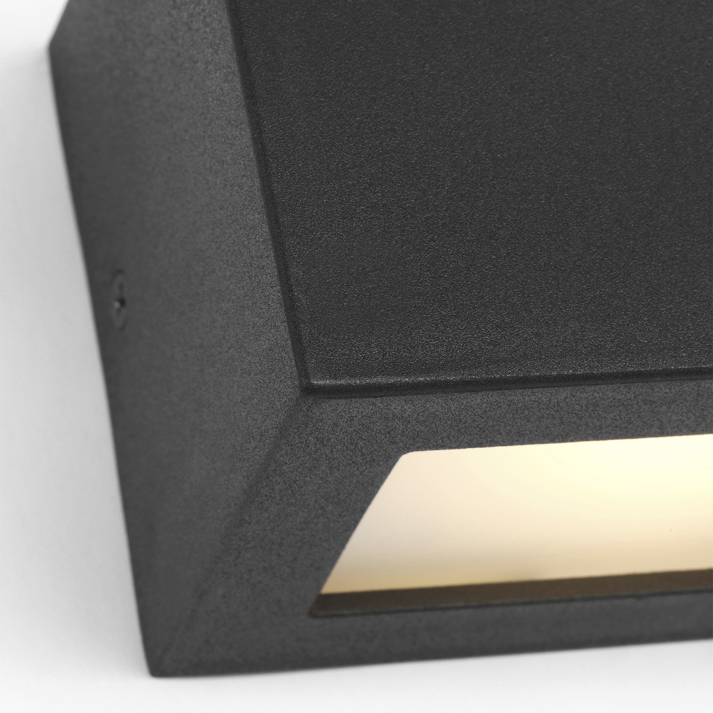 Sean Lavin Kukei LED 3.5 inch Textured Black Outdoor Wall Lantern