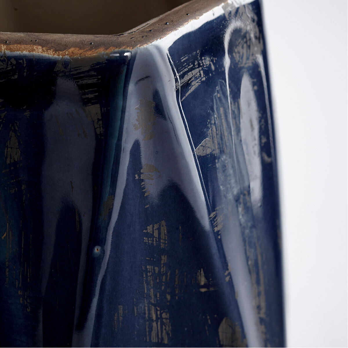 Chamos Blue Planter, Large