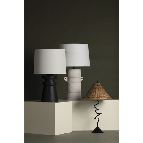 Benicia 30 inch 15.00 watt Aged Brass Table Lamp Portable Light