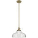 Avery 1 Light Natural Brass Pendant Ceiling Light