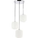 Syracuse 3 Light 17.5 inch Chrome Pendant Ceiling Light