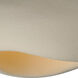 Moeraki LED 19 inch Oyster Single Pendant Ceiling Light